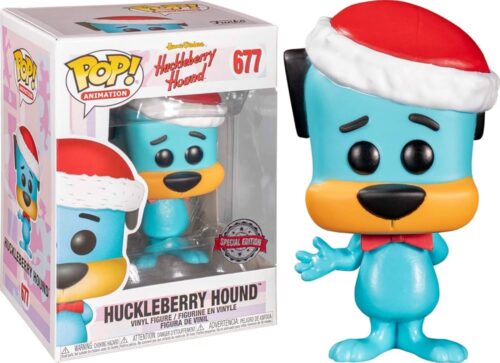 Funko – Hanna Barbera – Christmas Huckleberry Hound (#677)